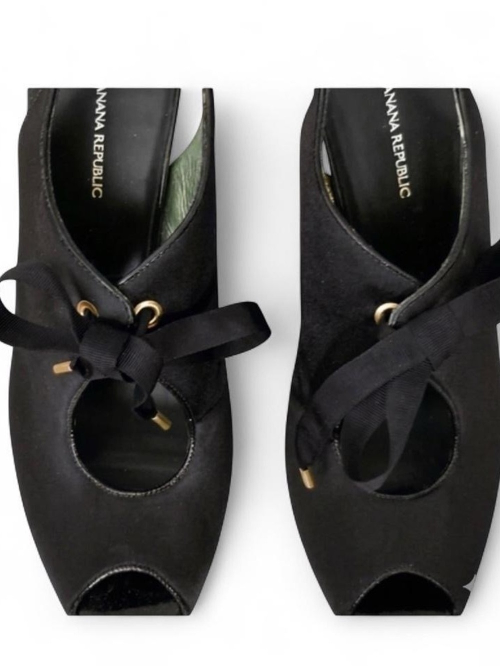Banana Republic open toe pump sz 9
